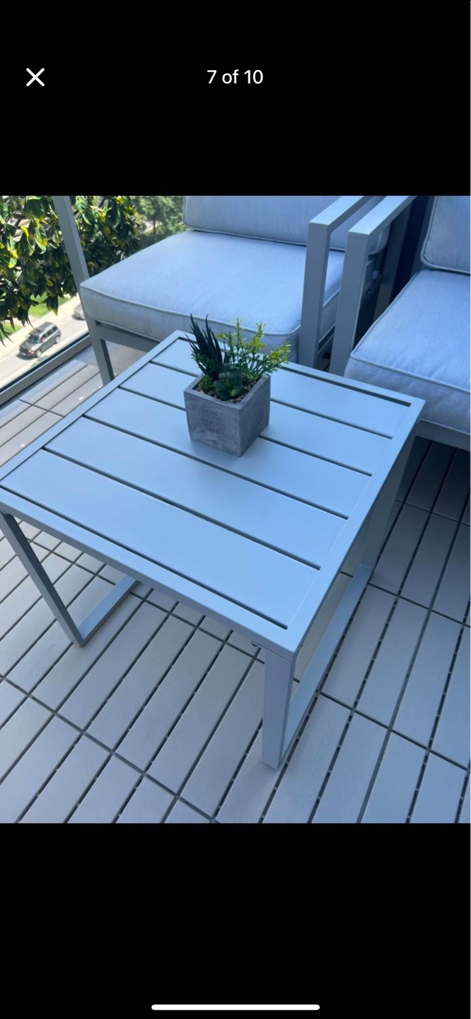 Balcony Conversation Set with Table - photo 2