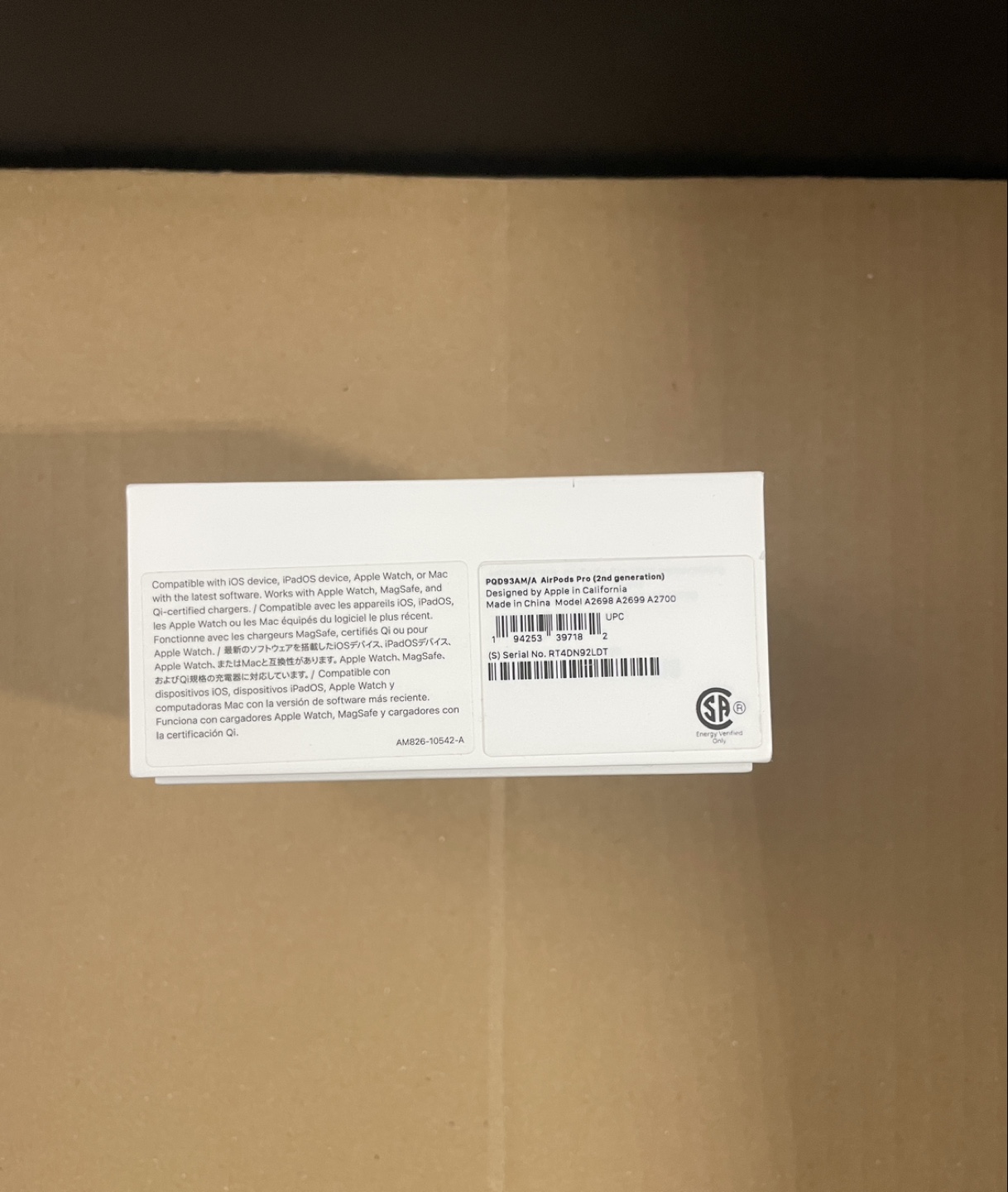 BNIB AirPods Pro (2nd Generation) both versions - photo 3