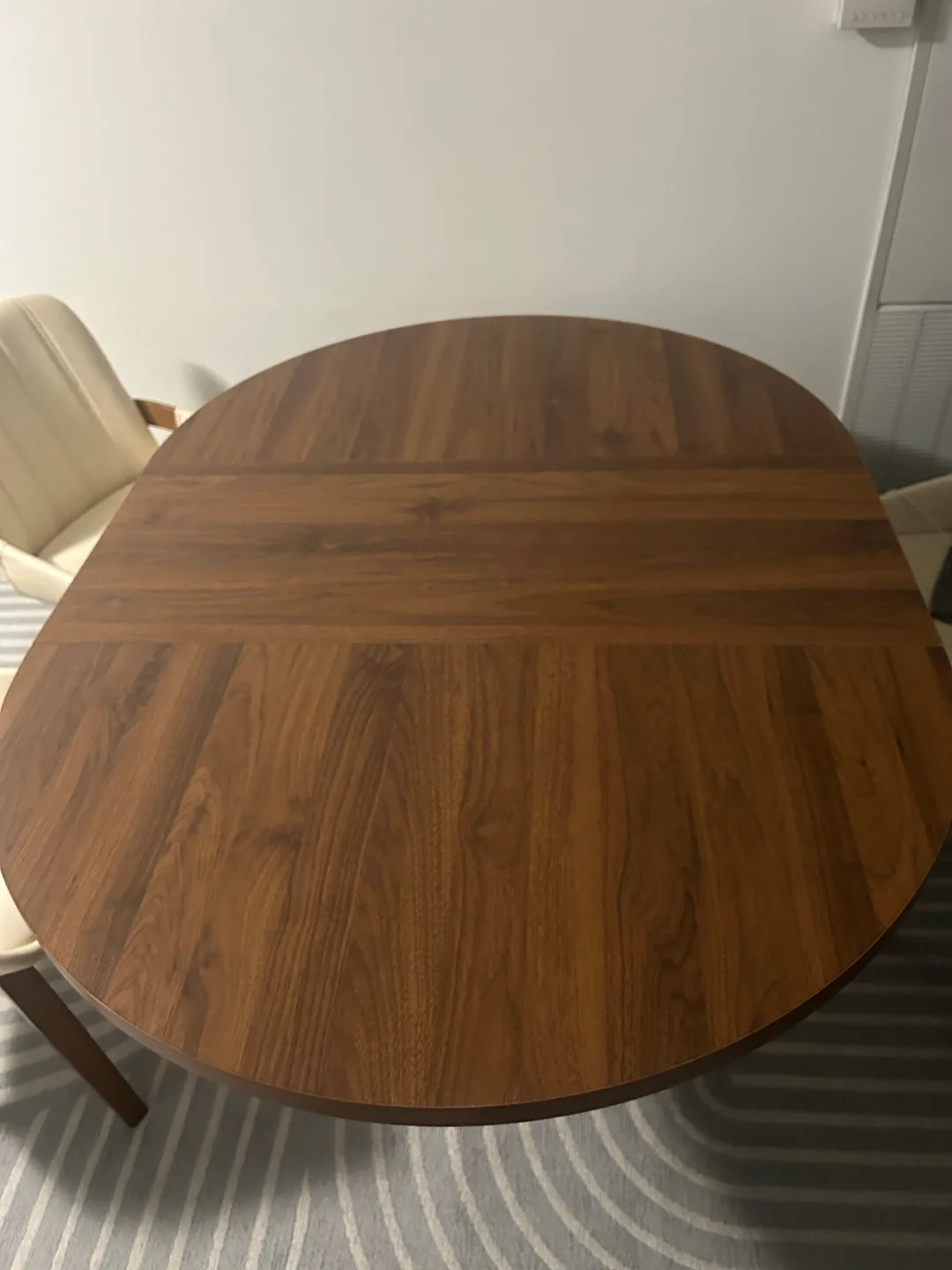 Oval Wood Dining Table 55 inch image indicator(2)