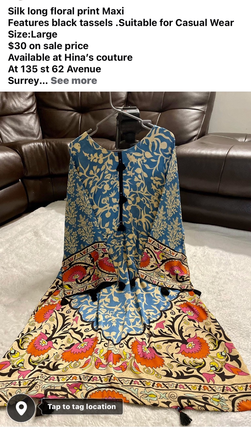 Floral Print Maxi