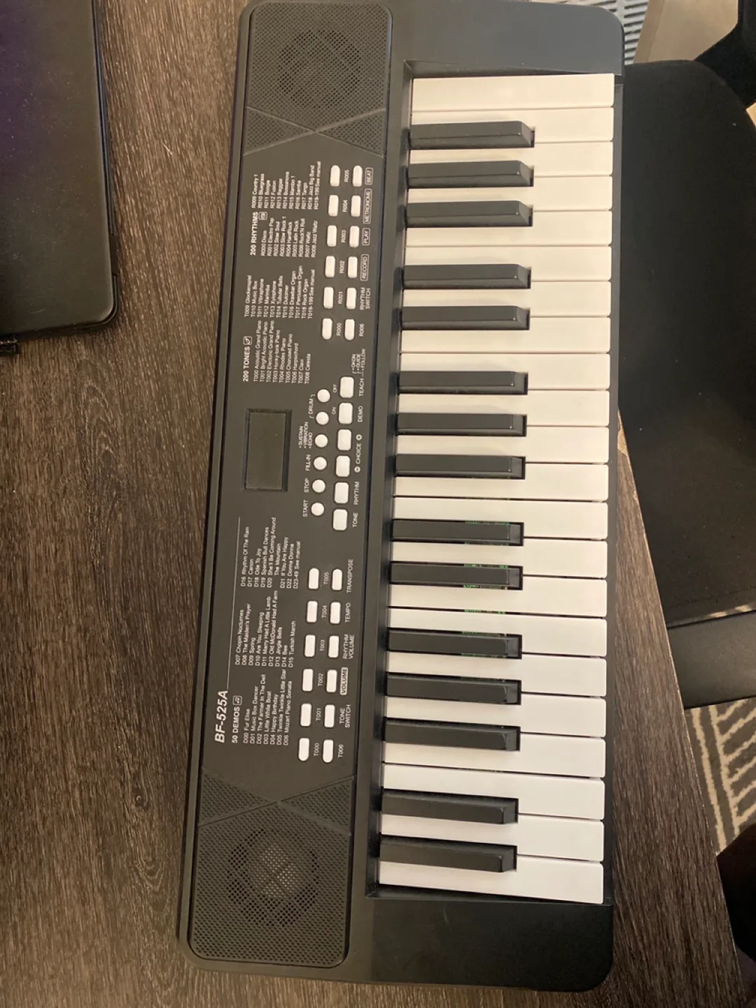 BF-525A 37-Key Electronic Keyboard thumbnail