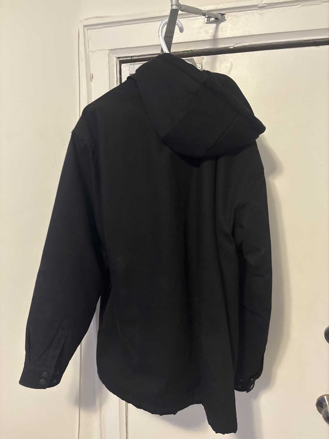 XXL Men's Black Workwear Jacket with Sherpa Lining - photo 2