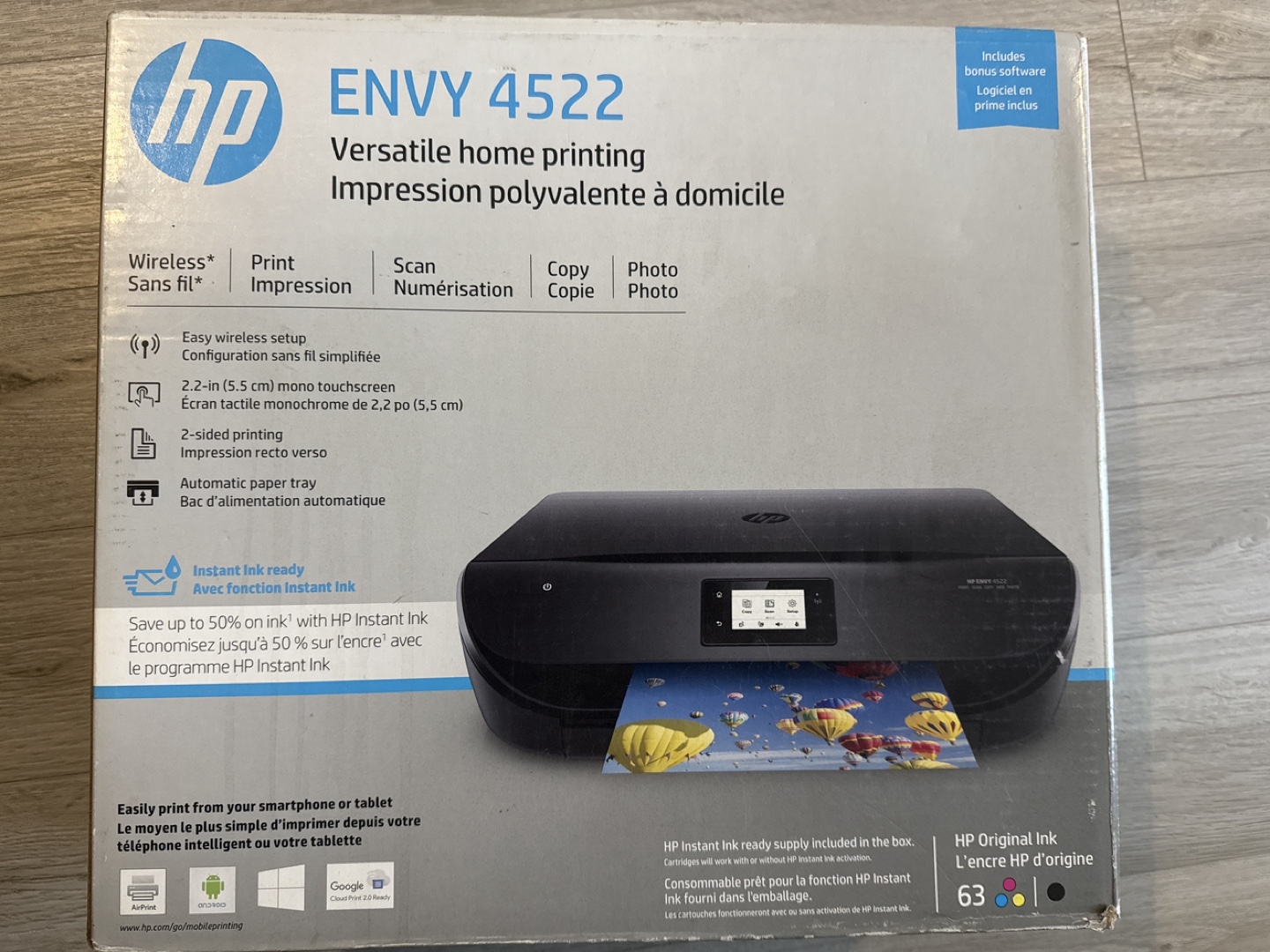 HP ENVY 4522 All-in-One Printer - Wireless, Instant Ink Ready