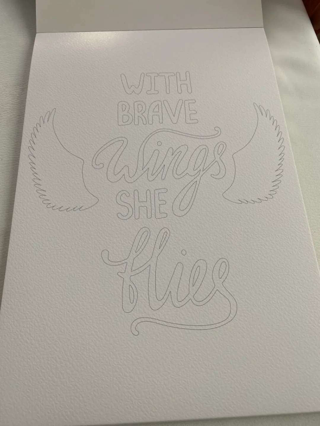 Printed Watercolour Paper Pad image indicator(2)