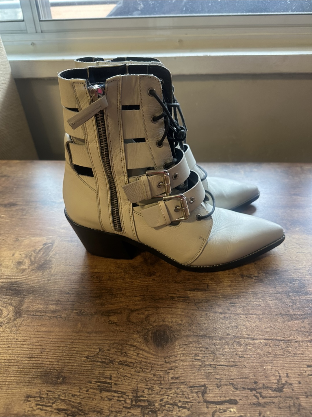 Topshop Women's Leather Boots size 40
