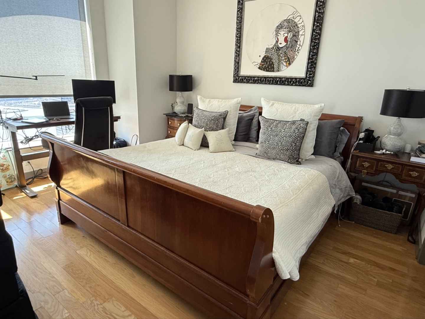 Sleigh Bed King Size - photo 2