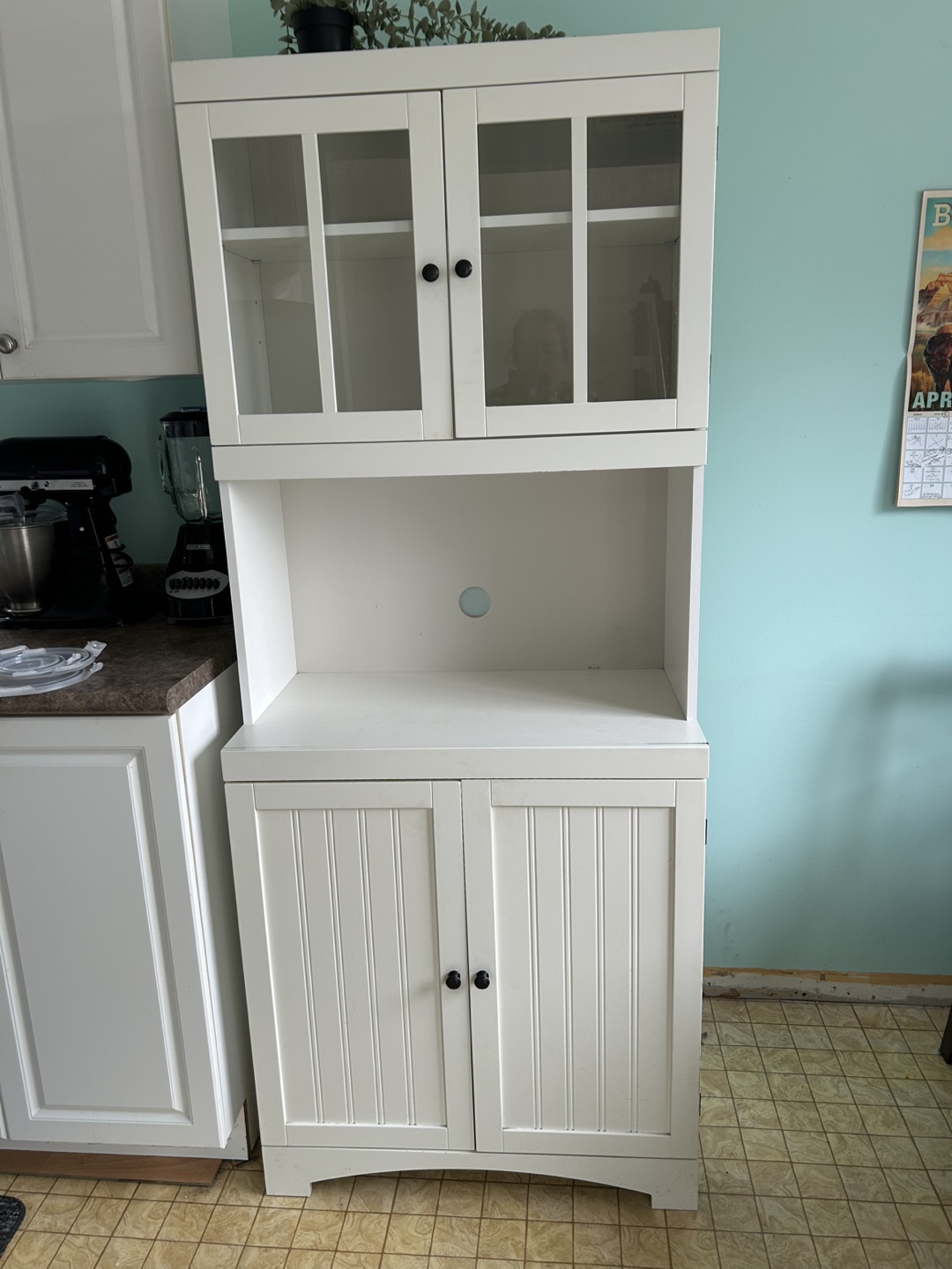 White Kitchen Pantry Cabinet