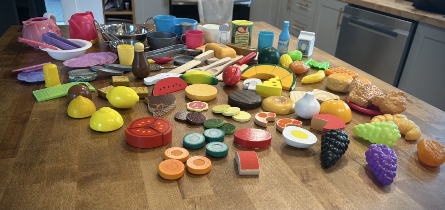 Huge Play Kitchen Food Set & Utensils - photo 4