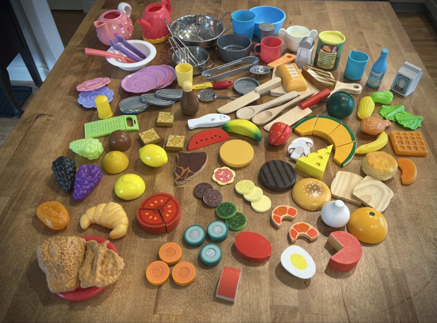 Huge Play Kitchen Food Set & Utensils - photo 5