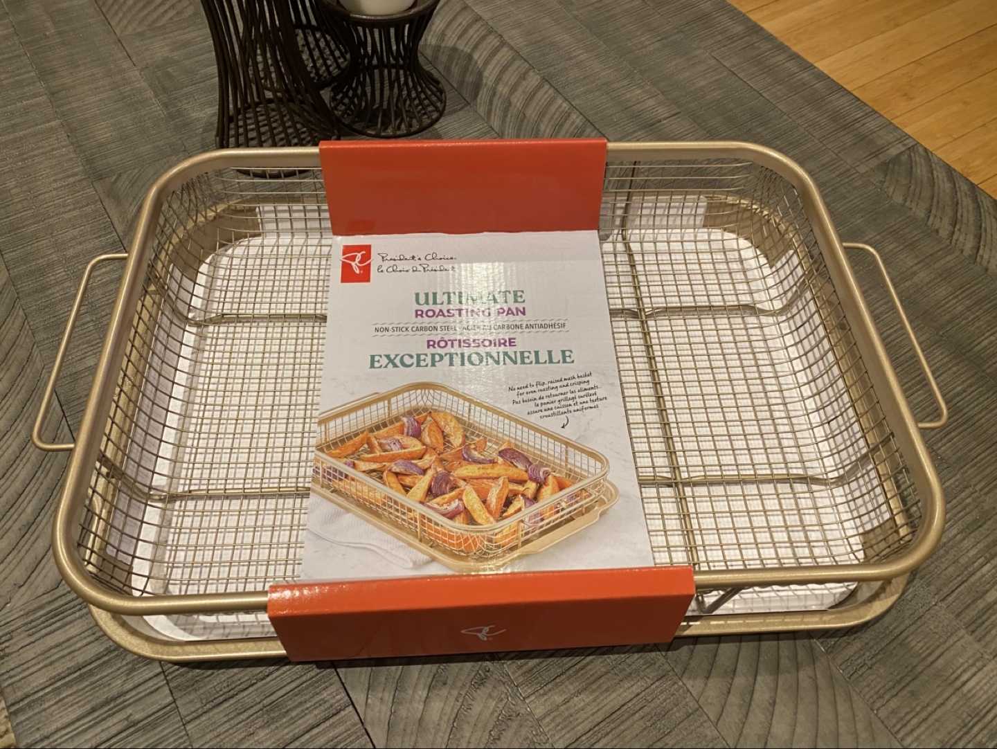 New!  Roasting Pan with Rotisserie Rack