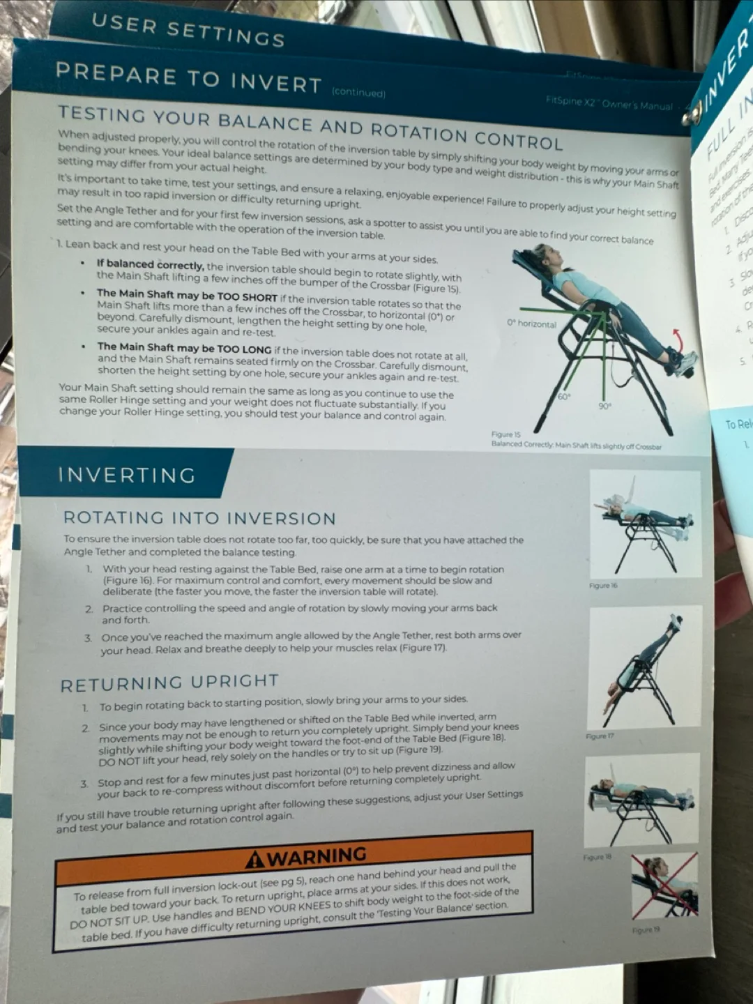 Teeter FitSpine X2 Inversion Table image indicator(7)