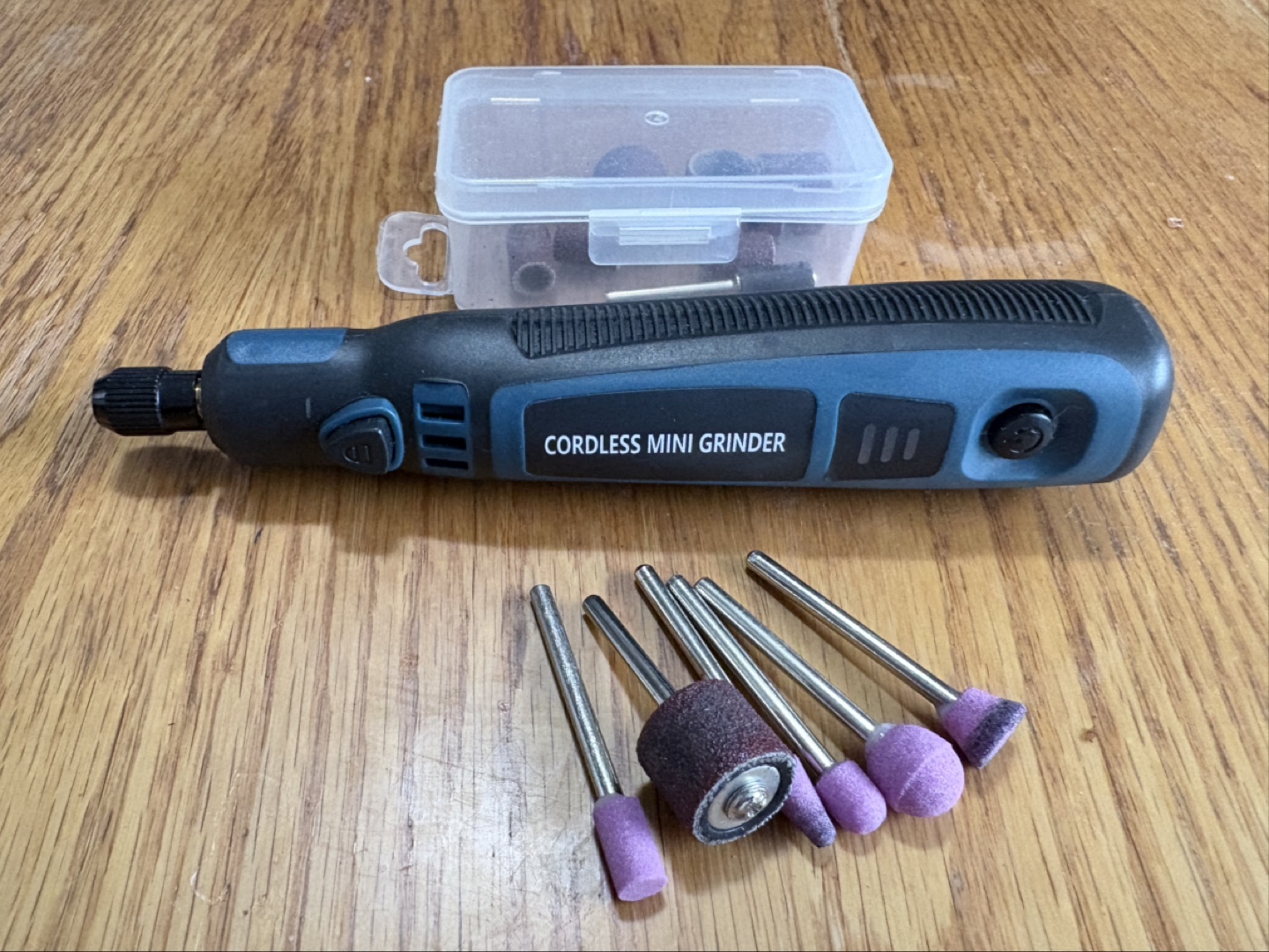 Cordless Mini Grinder with Attachments