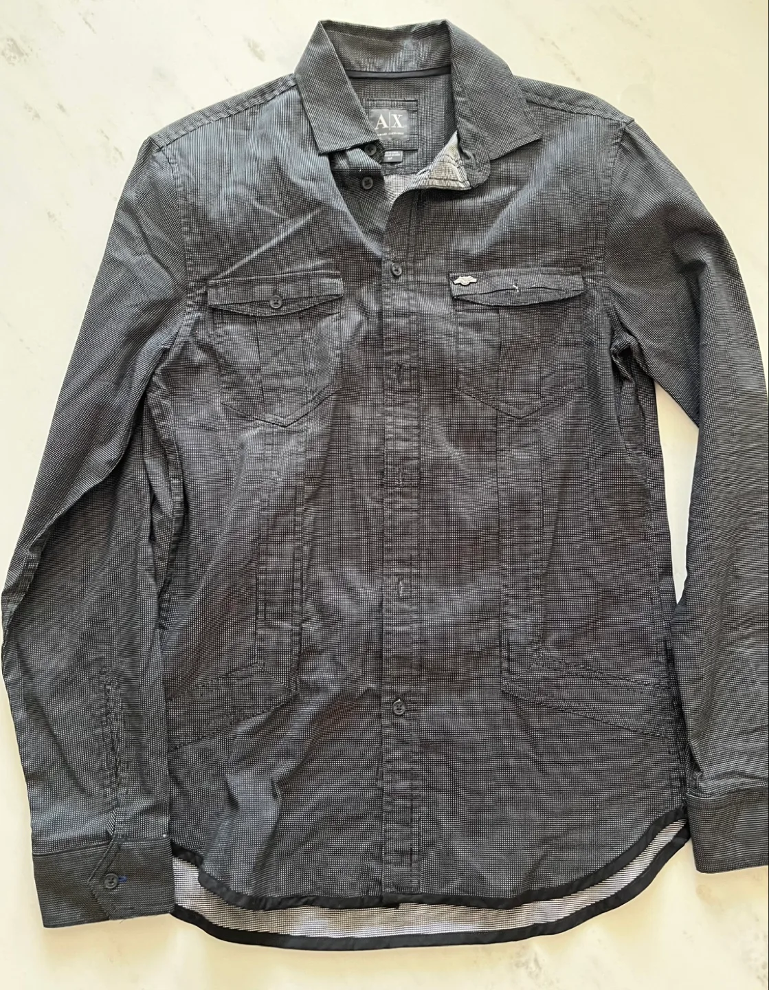 11x Armani Exchange/Club Monaco/Levi’s Bundle Dress Shirts image indicator(7)