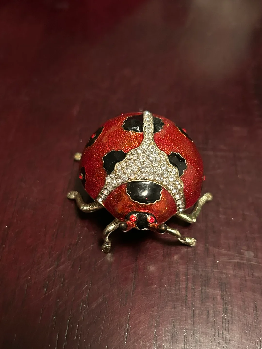 Treasures Ladybug Trinket Box and Necklace Set image indicator(3)