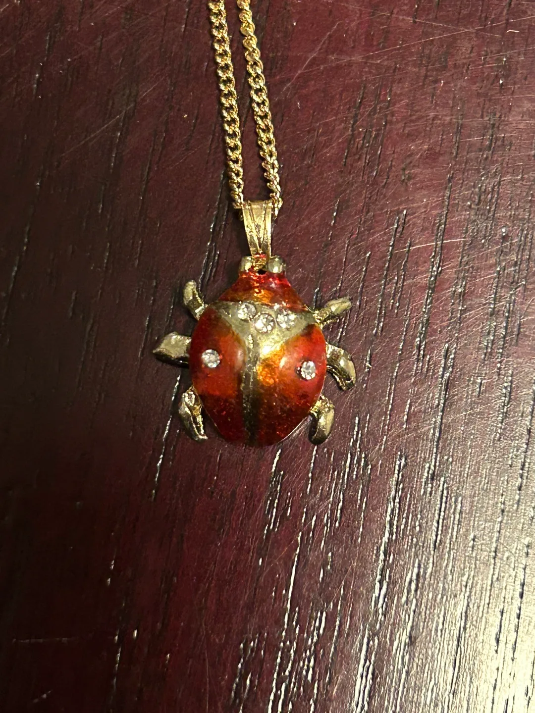 Treasures Ladybug Trinket Box and Necklace Set image indicator(5)