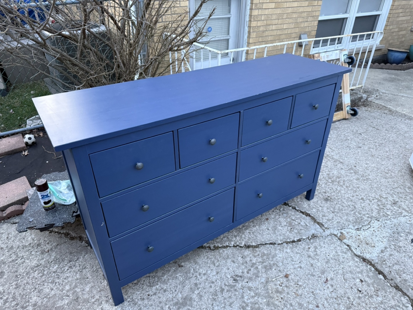 IKEA HEMNES 8-Drawer Dresser in Blue
