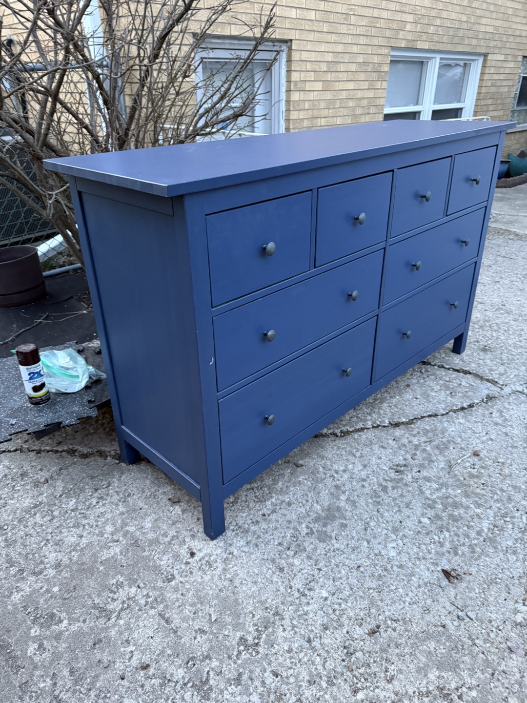 IKEA HEMNES 8-Drawer Dresser in Blue - photo 3