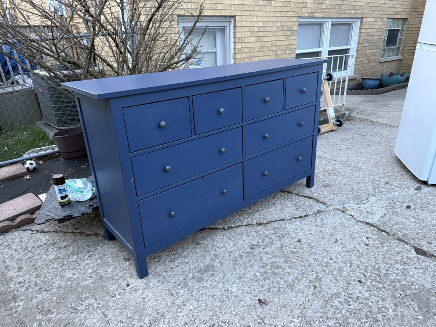 IKEA HEMNES 8-Drawer Dresser in Blue - photo 2