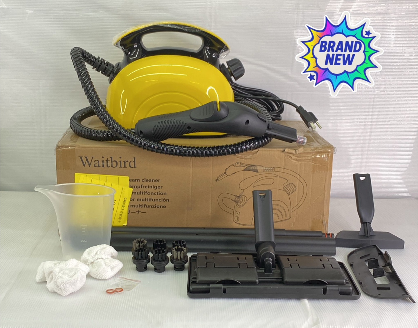 New Waitbird Multifunctional Steam Cleaner