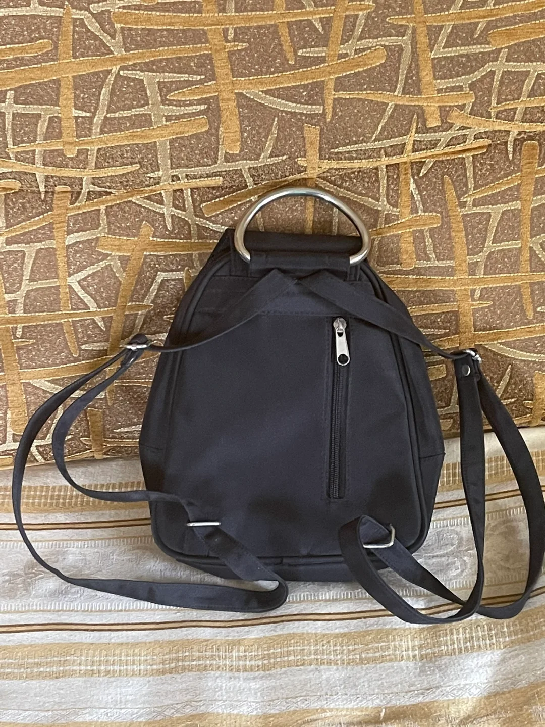 Victoria Black Mini Backpack image indicator(2)