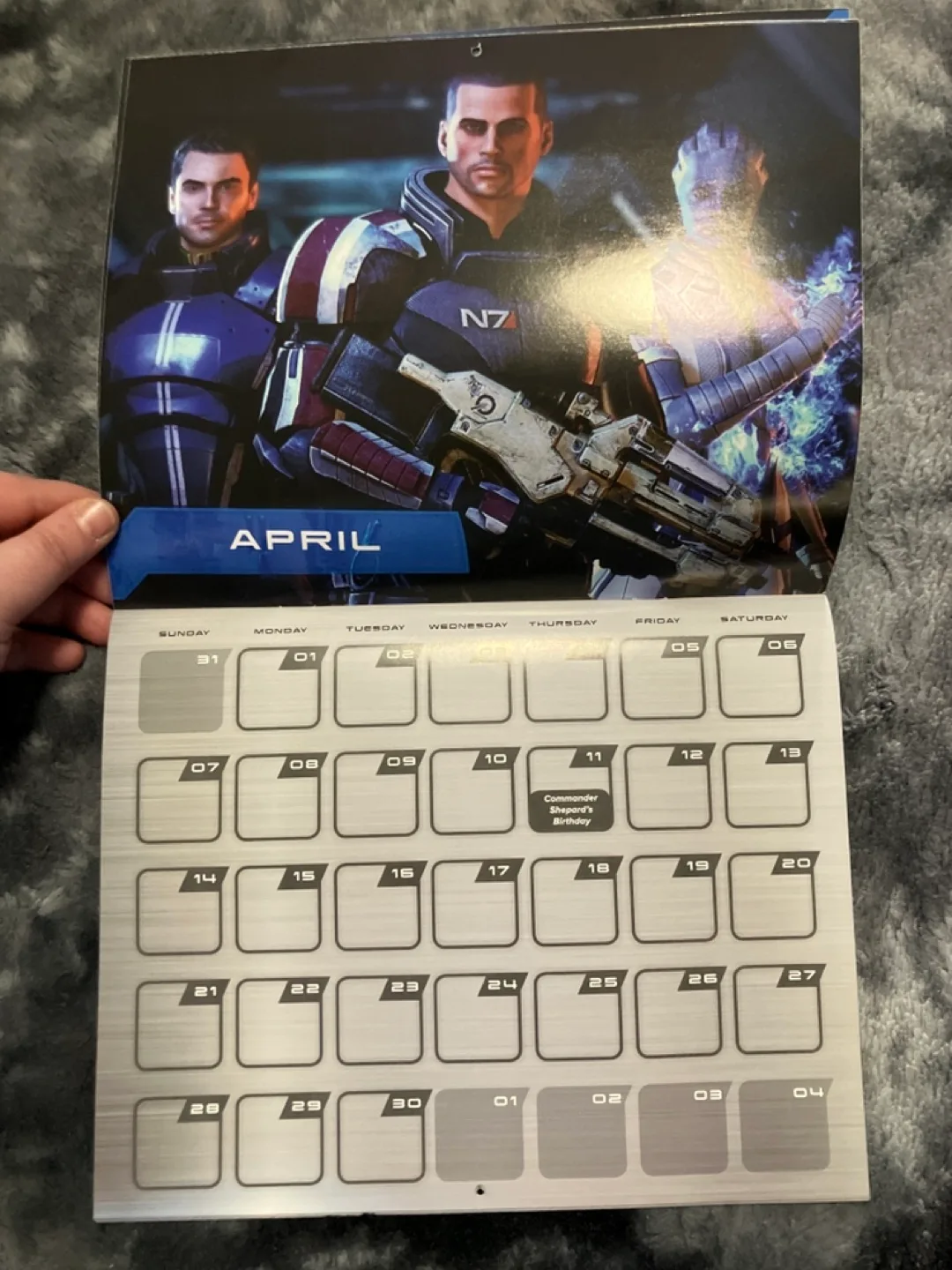 2019 Mass Effect Calendar - Loot Gaming image indicator(2)