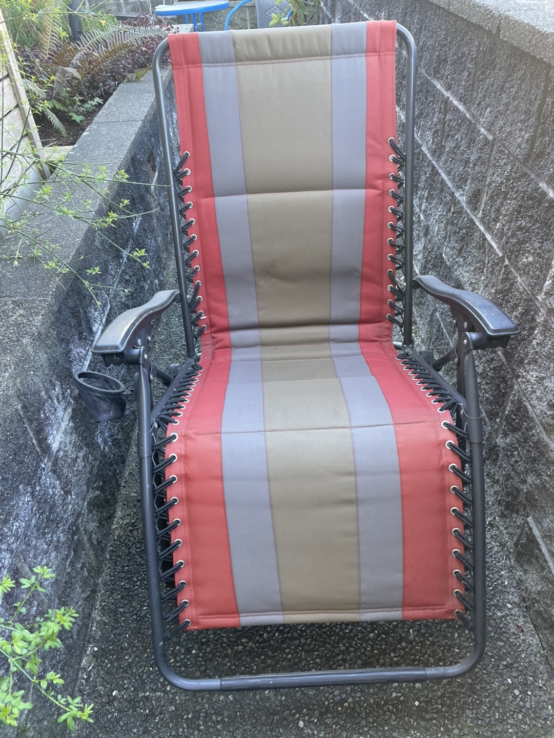 Striped Zero Gravity Chair