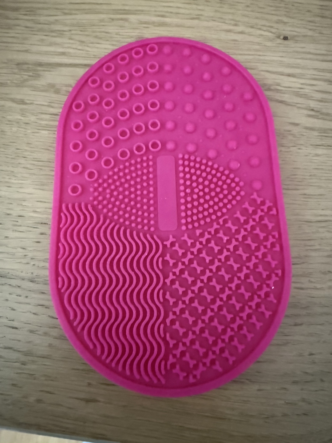 Pink Silicone Makeup Blender Cleaning Mat