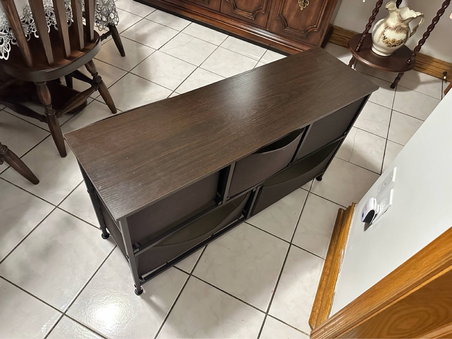 Dark Brown 5-Drawer Storage Organizer - photo 5
