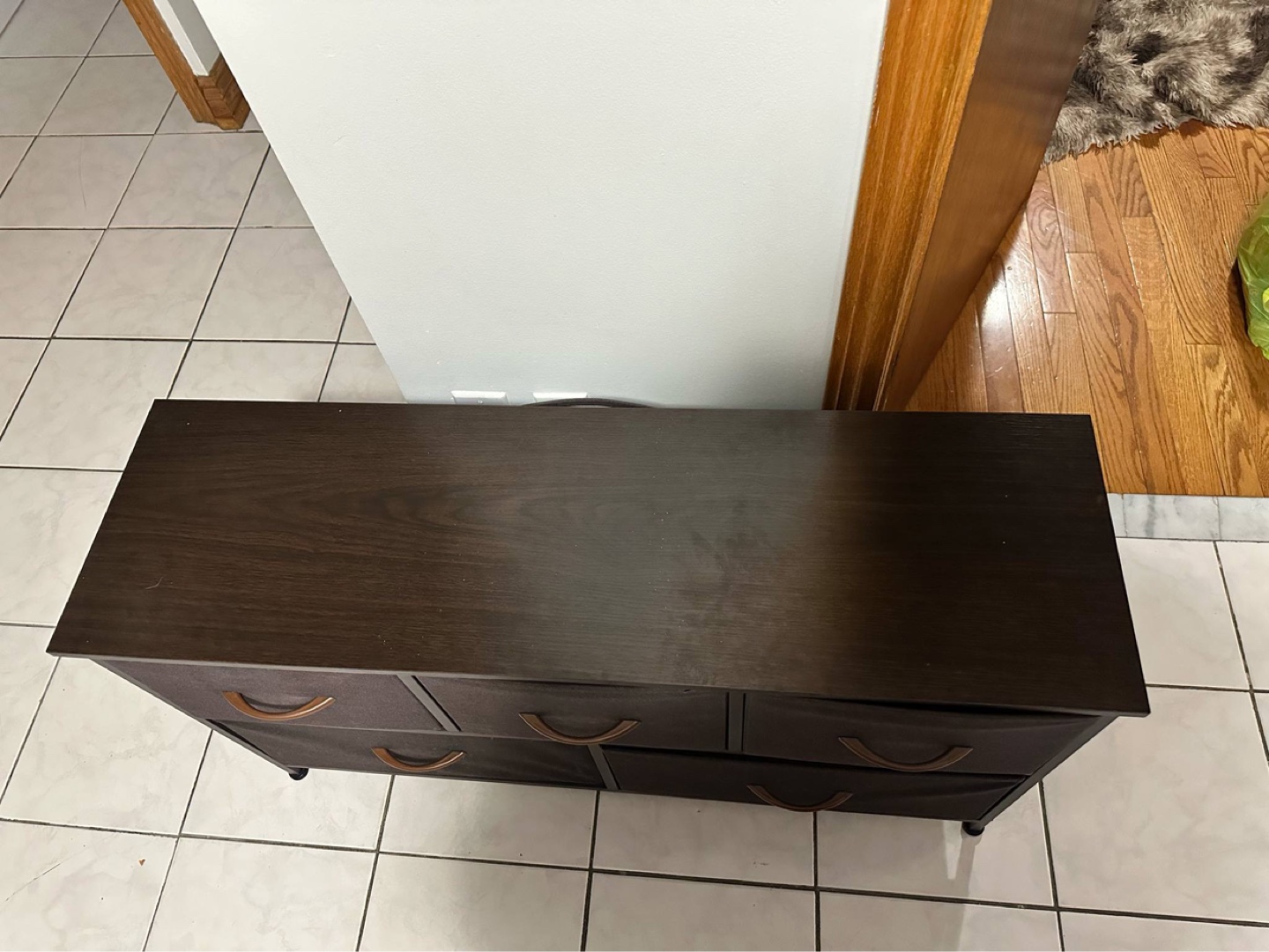Dark Brown 5-Drawer Storage Organizer - photo 2