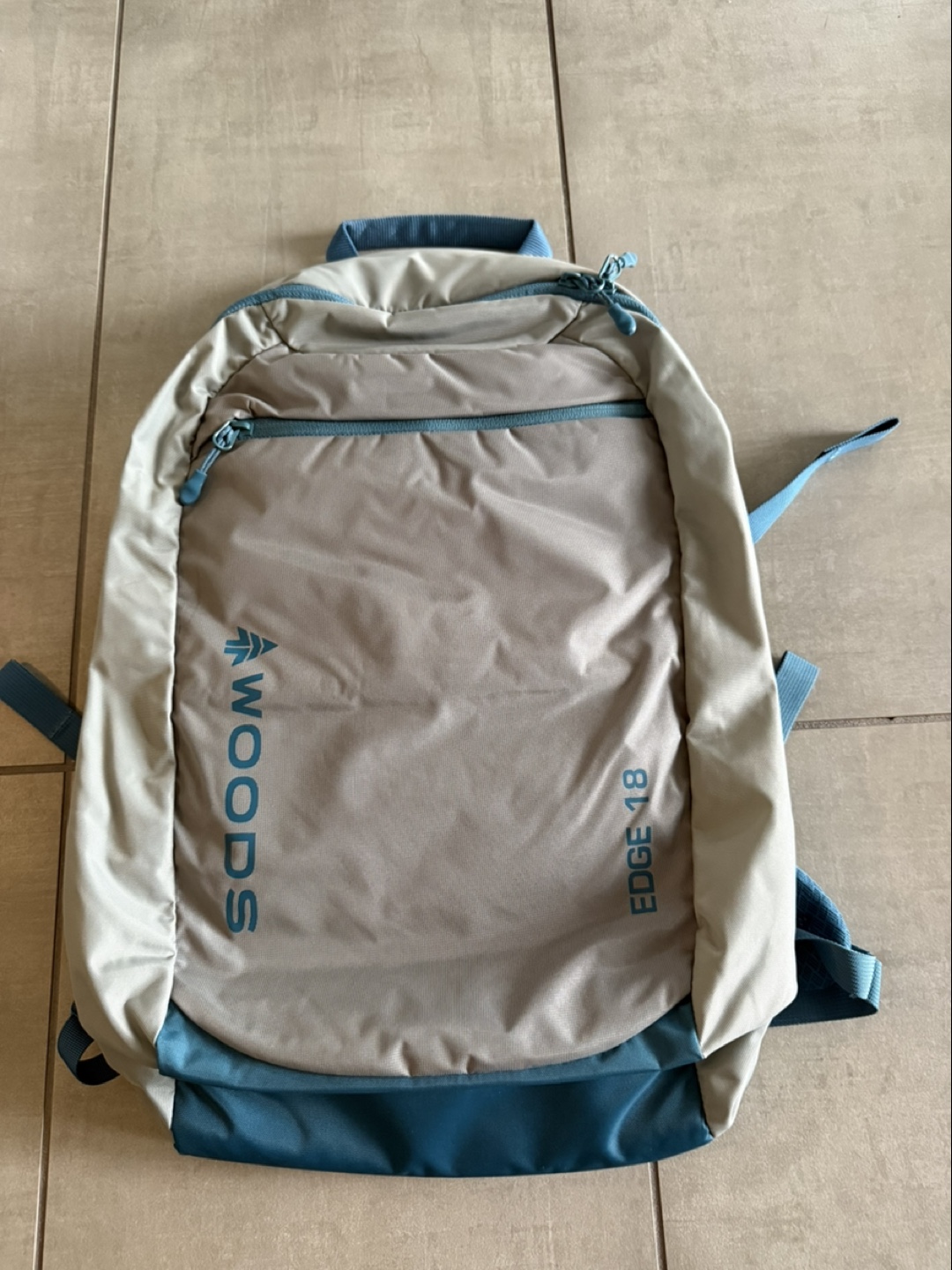 Woods Edge 18 Backpack - Grey and Teal