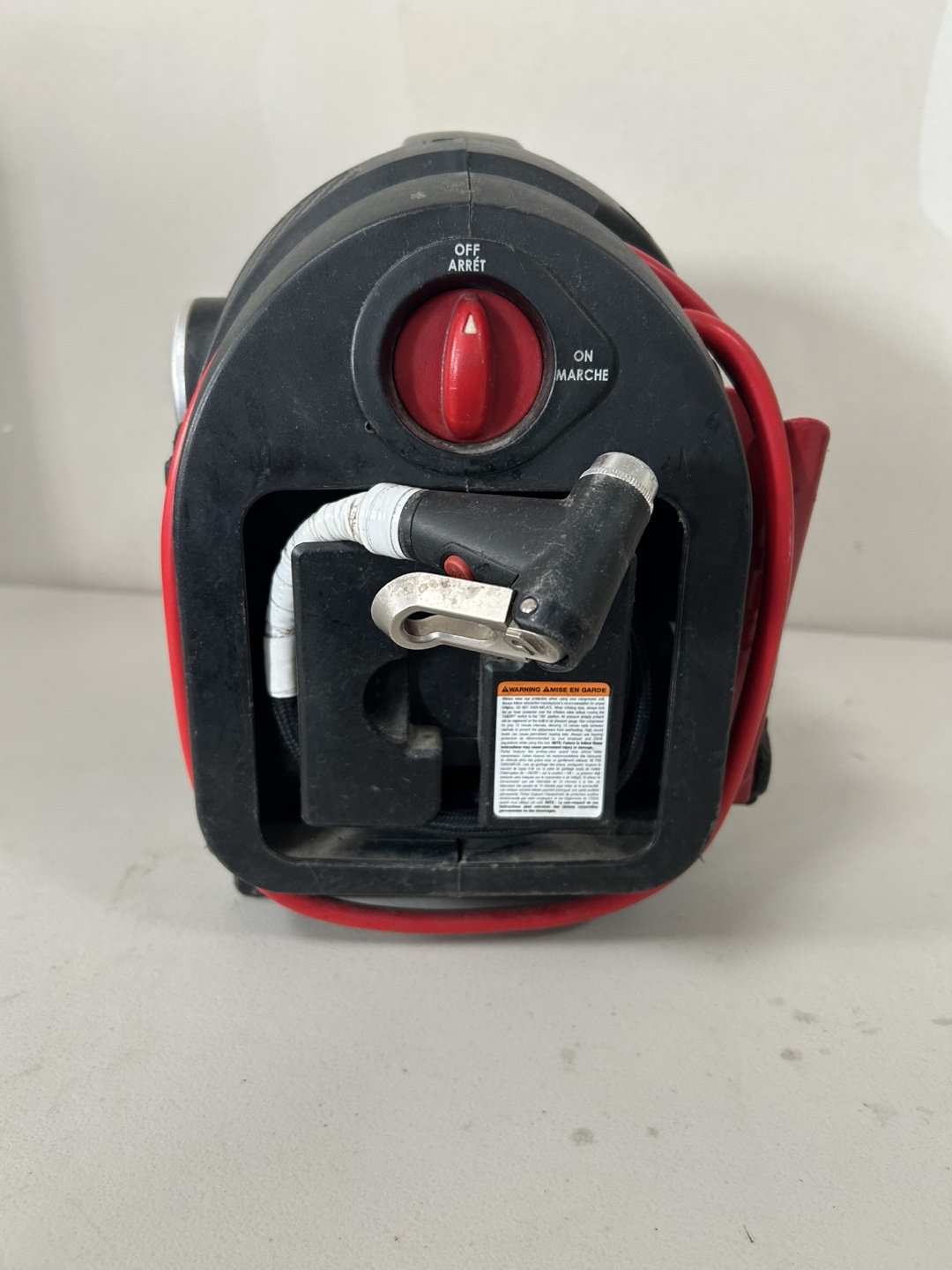 12V Portable Jump Starter Power Pack with Air Compressor - photo 4