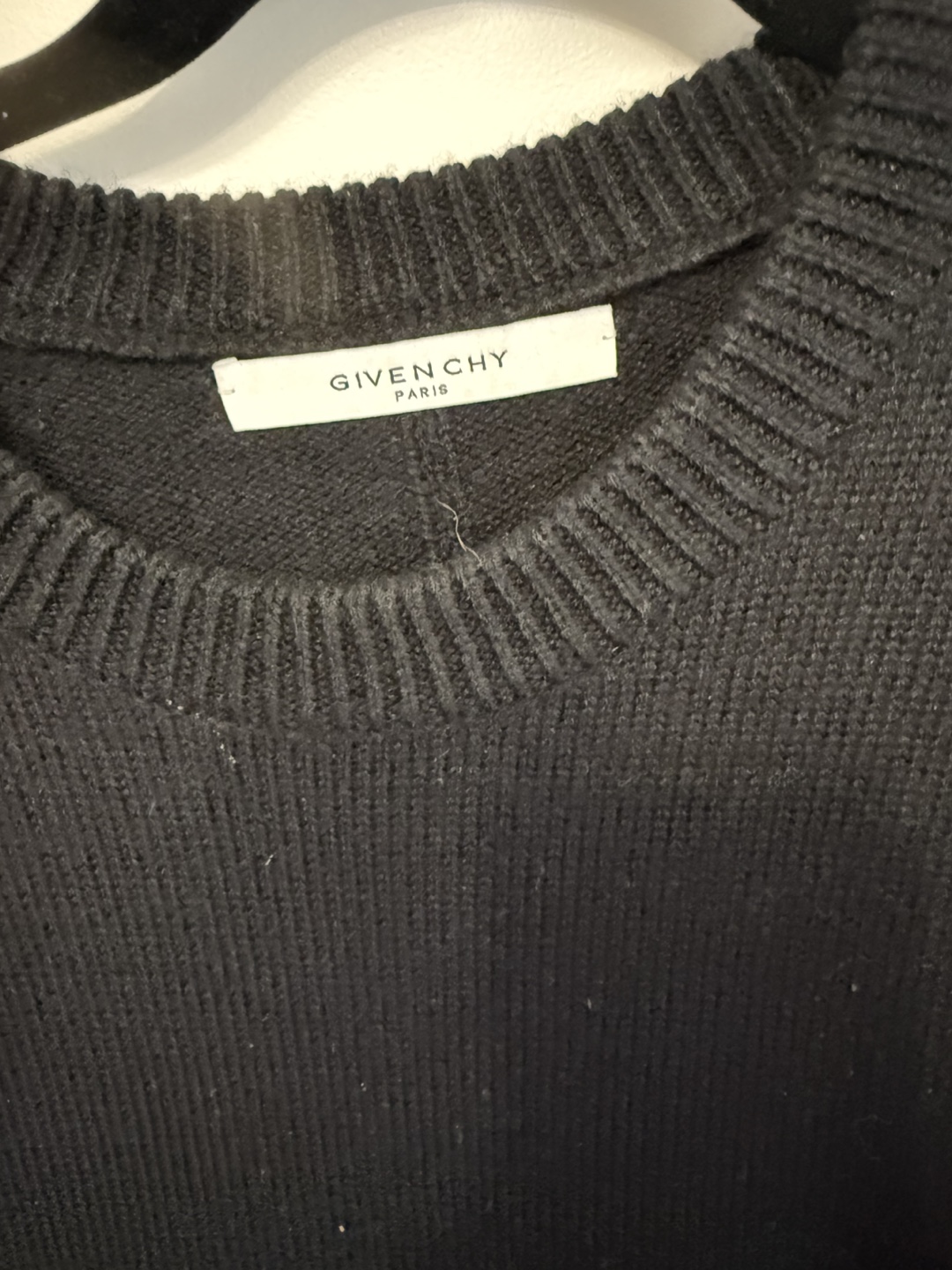 Givenchy Paris Black Knit Sweater - photo 2
