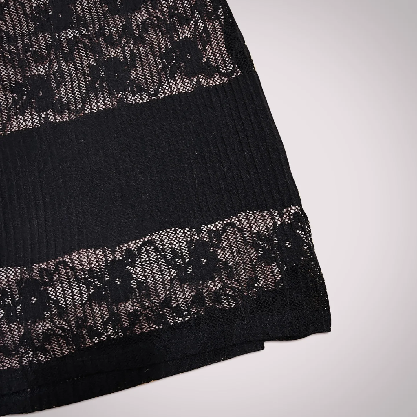 Black Lace Mini Dress, Punk Rock, Coquette Girl | Dynamite image indicator(4)