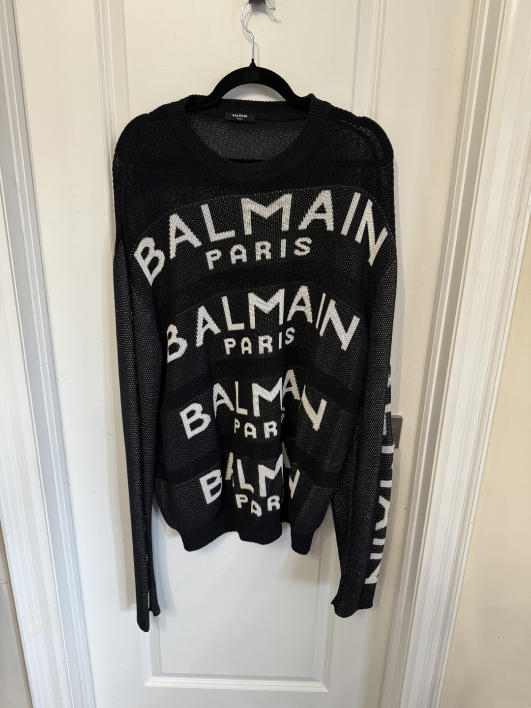 Balmain Paris Men's Knit Sweater
