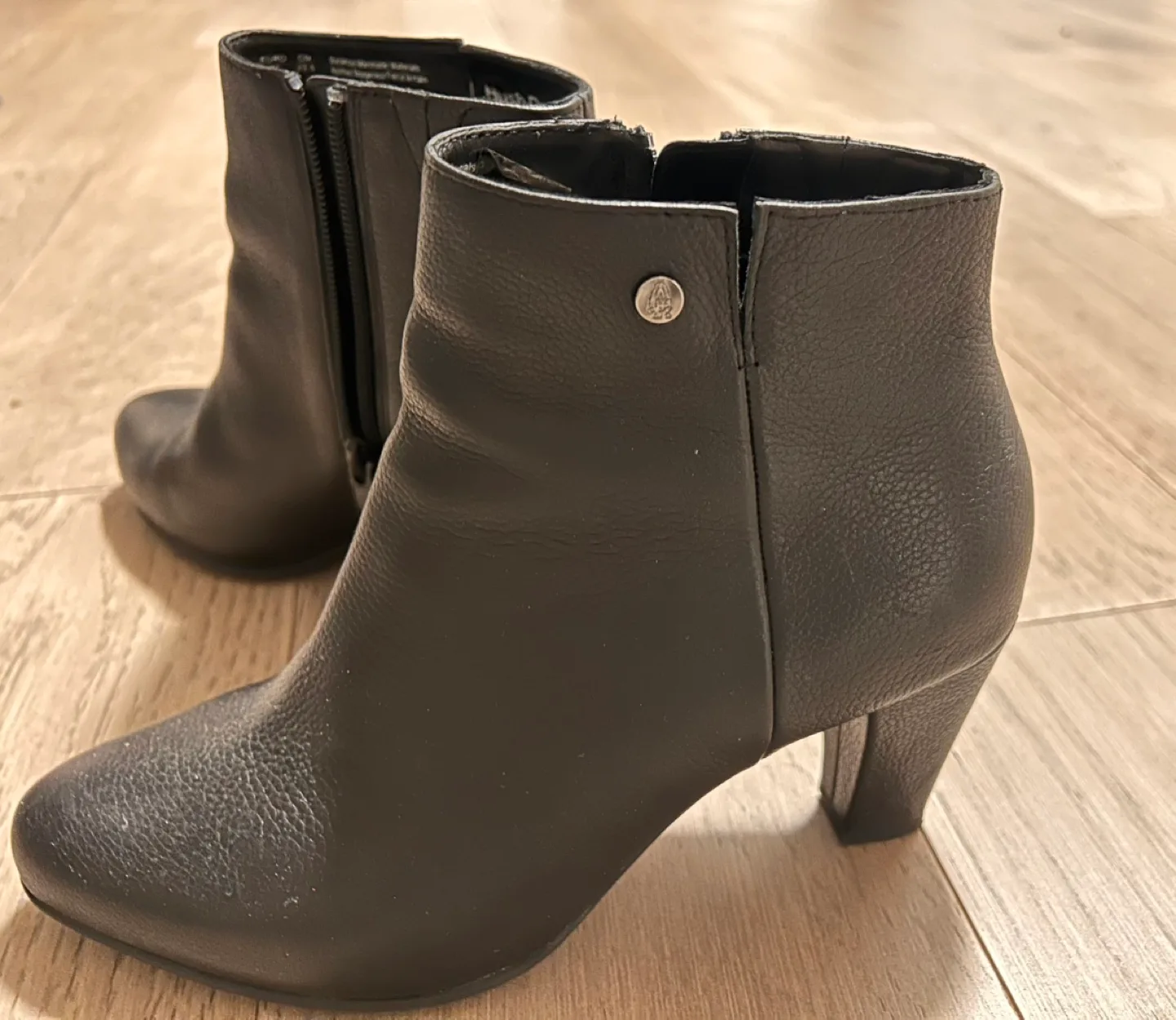 Hush Puppies Women's Black Ankle Boots thumbnail