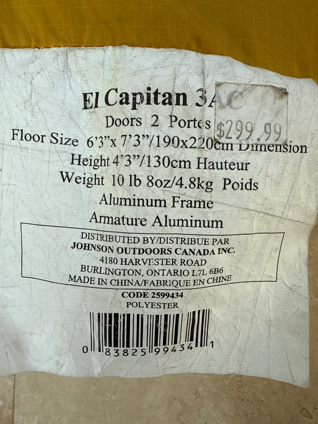 Eureka! El Capitan 3 Tent image indicator(2)