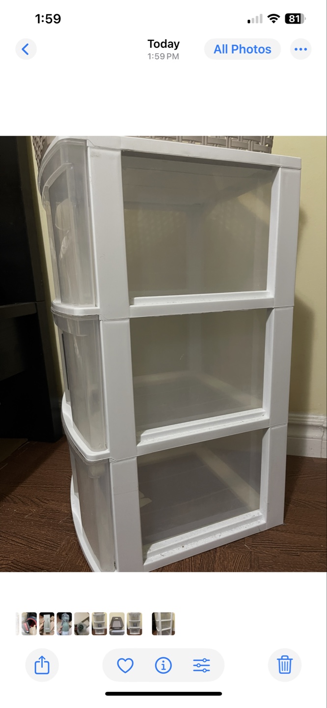 Gracious Living 3-Drawer Storage Organizer with Bonus Basket - photo 2