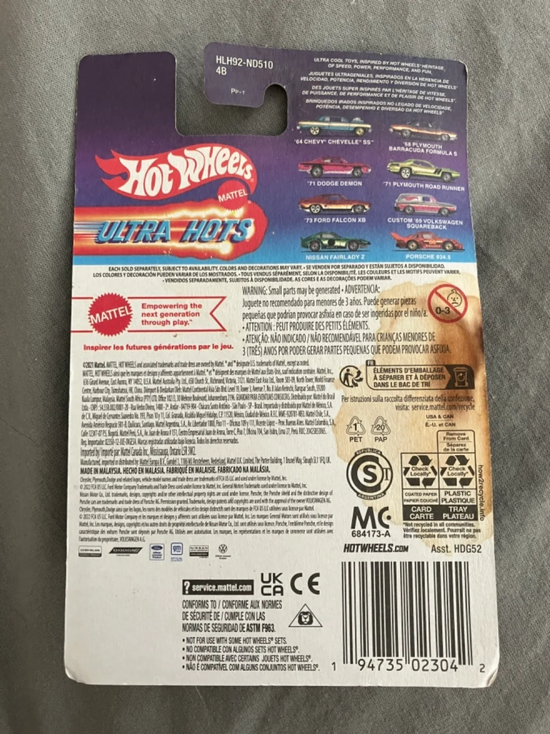 Hot Wheels Ultra Hots '69 Volkswagen Squareback image indicator(2)