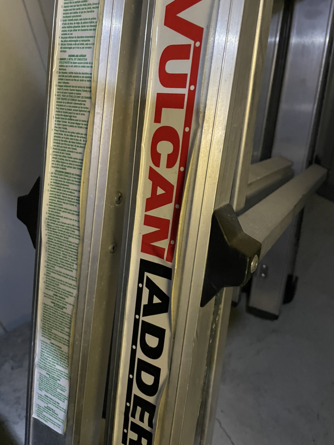 💛 Vulcan Ladder - 17ft Extension Ladder - photo 5
