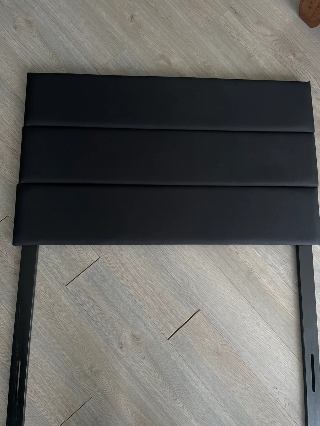 NEW twin Black Upholstered Headboard image indicator(2)