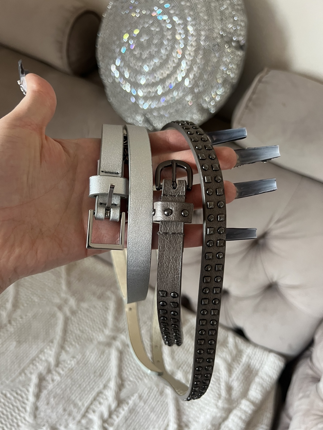 2 new belts