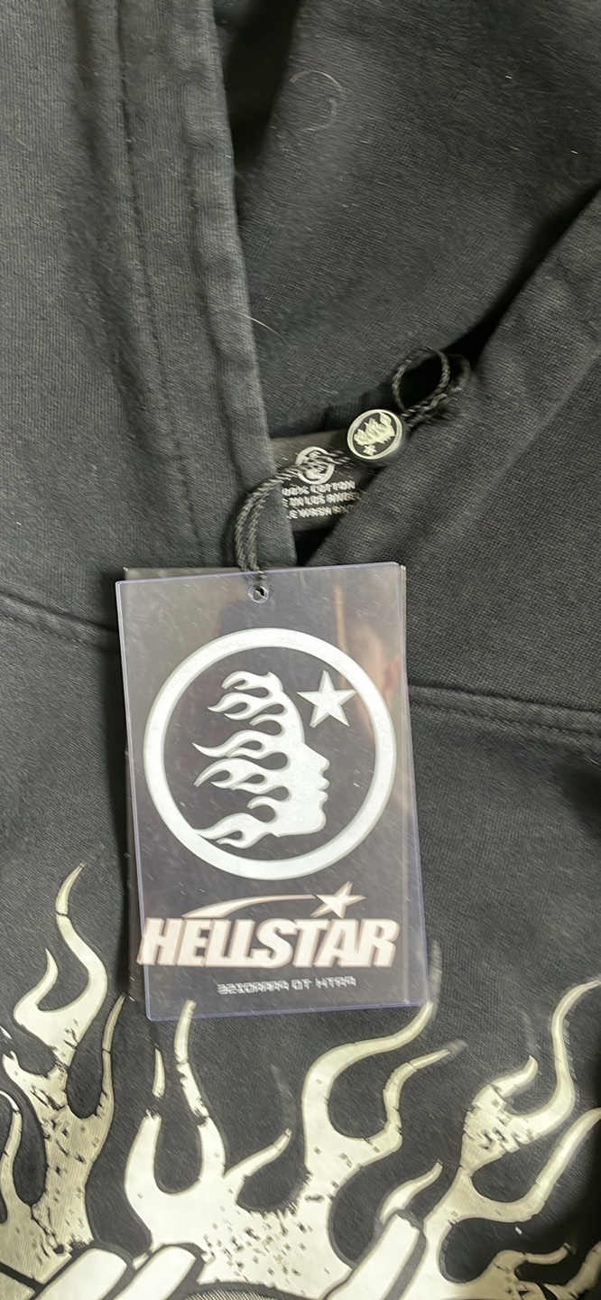 Hellstar Records Black Hoodie - photo 2
