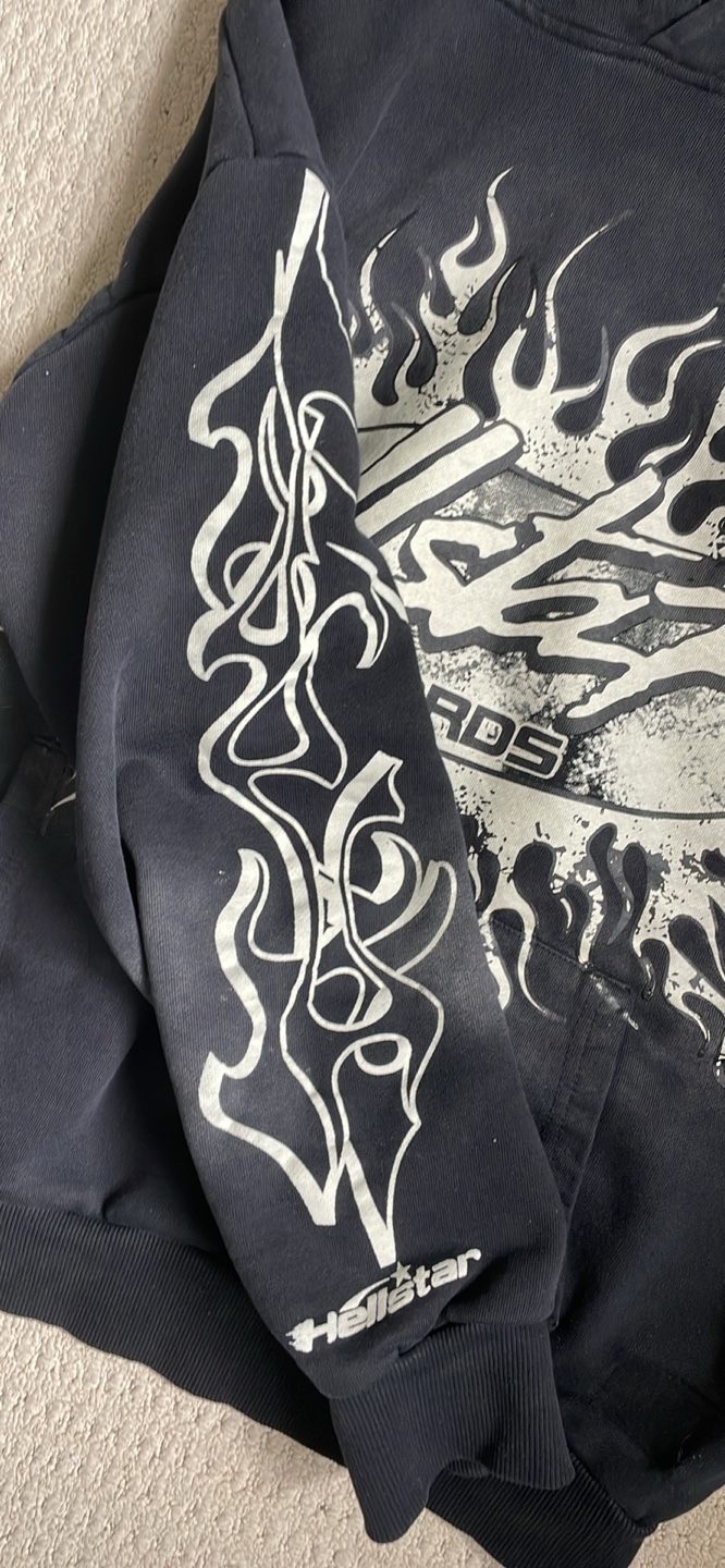 Hellstar Records Black Hoodie - photo 3