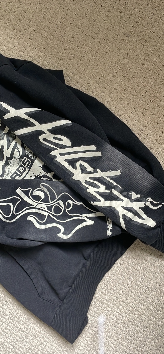 Hellstar Records Black Hoodie - photo 4