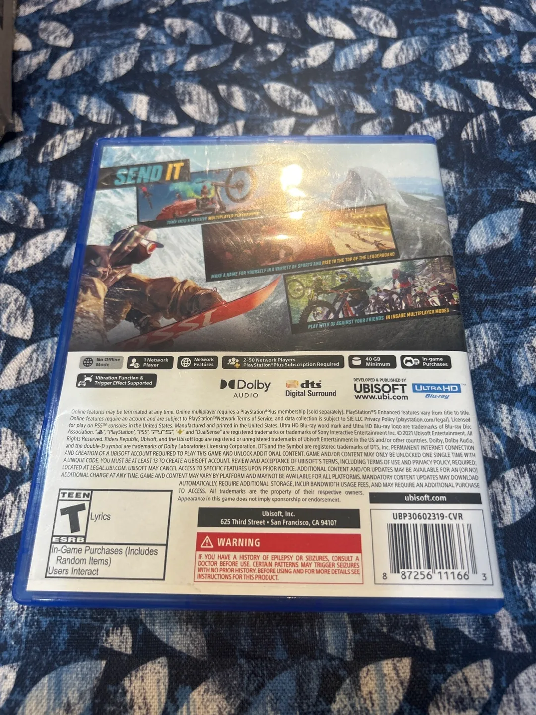 Riders Republic PS5 - Ubisoft Game Disc image indicator(4)