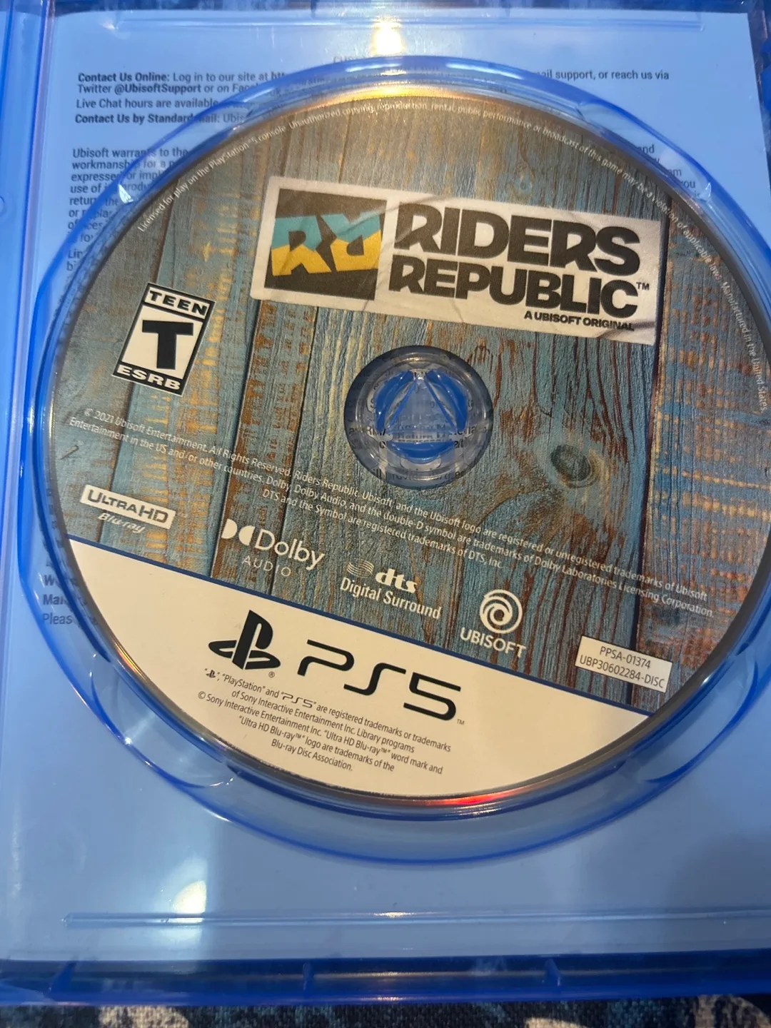 Riders Republic PS5 - Ubisoft Game Disc image indicator(2)