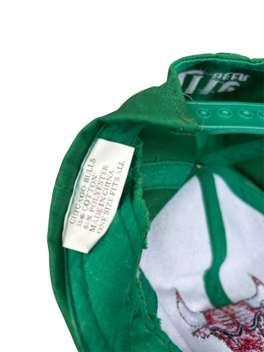 Vintage Chicago Bulls Miller Lite Green Hat - photo 3