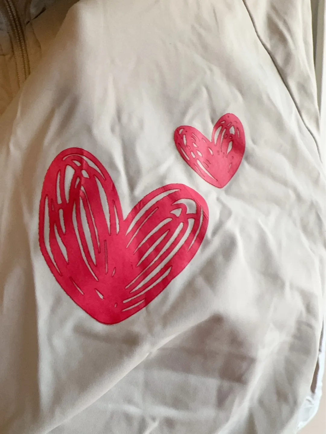 3-4T Girl Anti-UV Jacket with Heart Design image indicator(2)