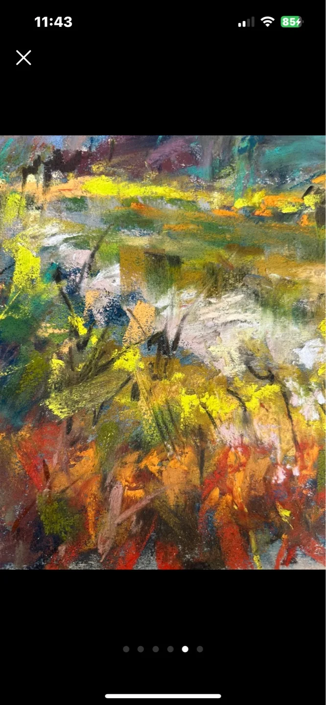 “Autumn Whispers” original pastel painting image indicator(5)