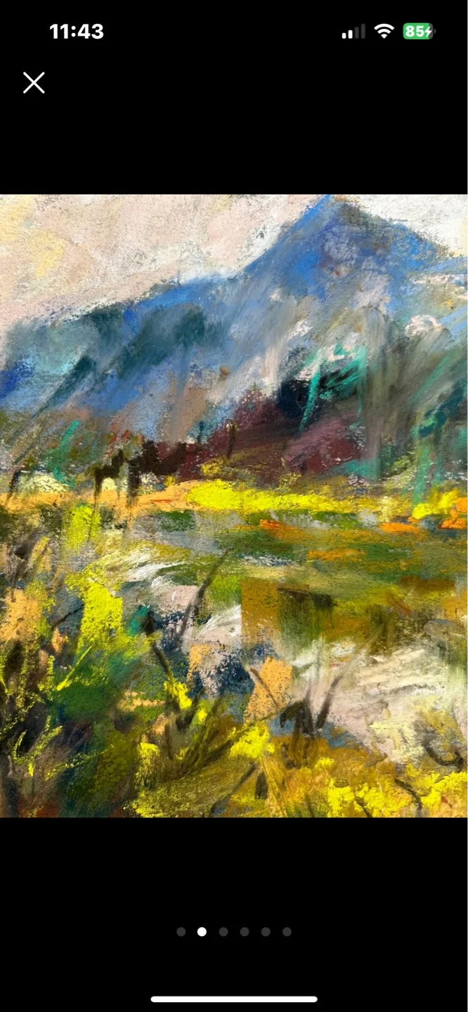 “Autumn Whispers” original pastel painting image indicator(2)